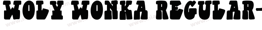 Woly Wonka Regular字体转换